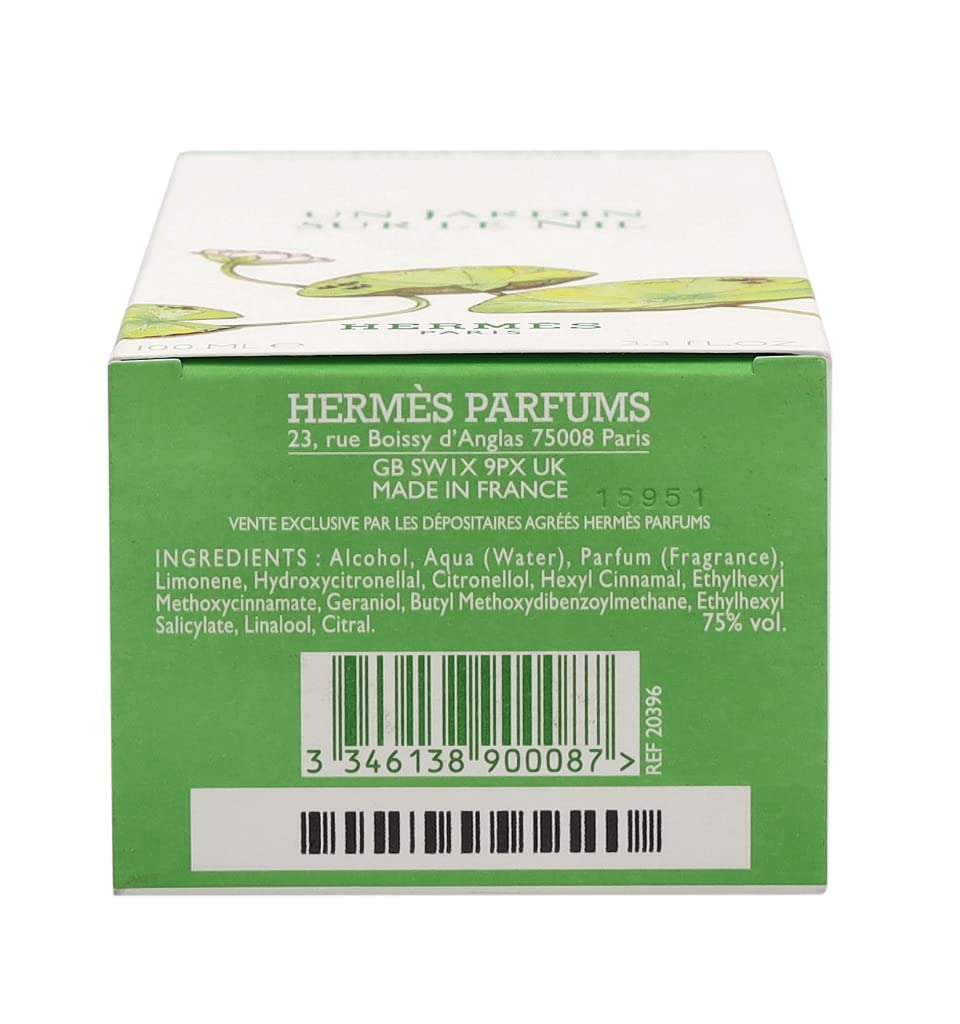 Hermès Un Jardin Sur Le Nil, aplicación en piel para uso diario