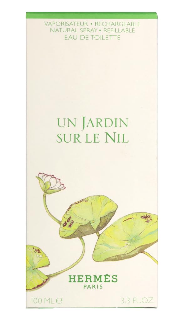 Hermès Un Jardin Sur Le Nil, empaque exterior elegante para regalo