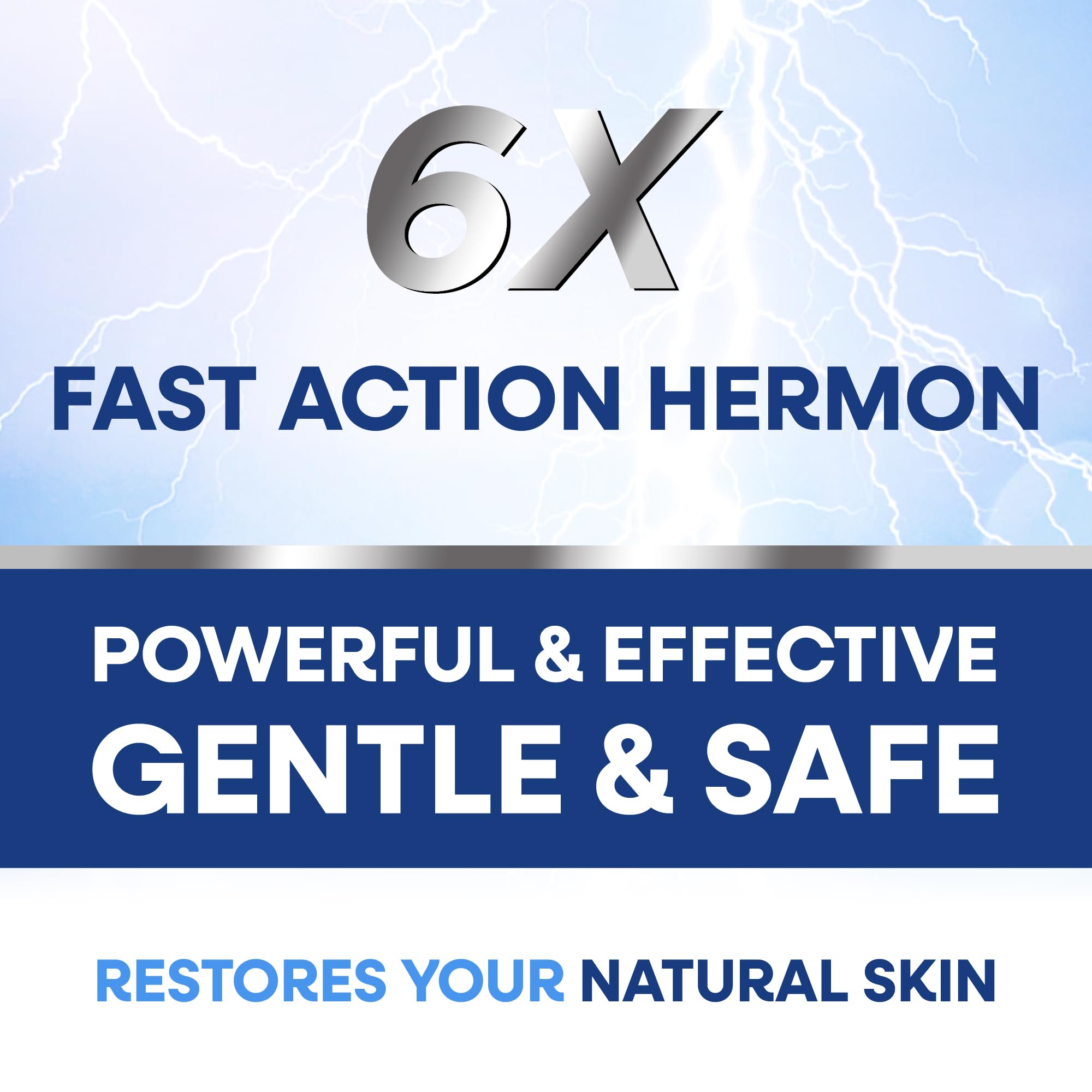 Hermon crema textura suave, masaje en cuero cabelludo para absorción rápida.