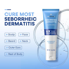 Hermon envase crema dermatitis seborreica para uso diario suave.