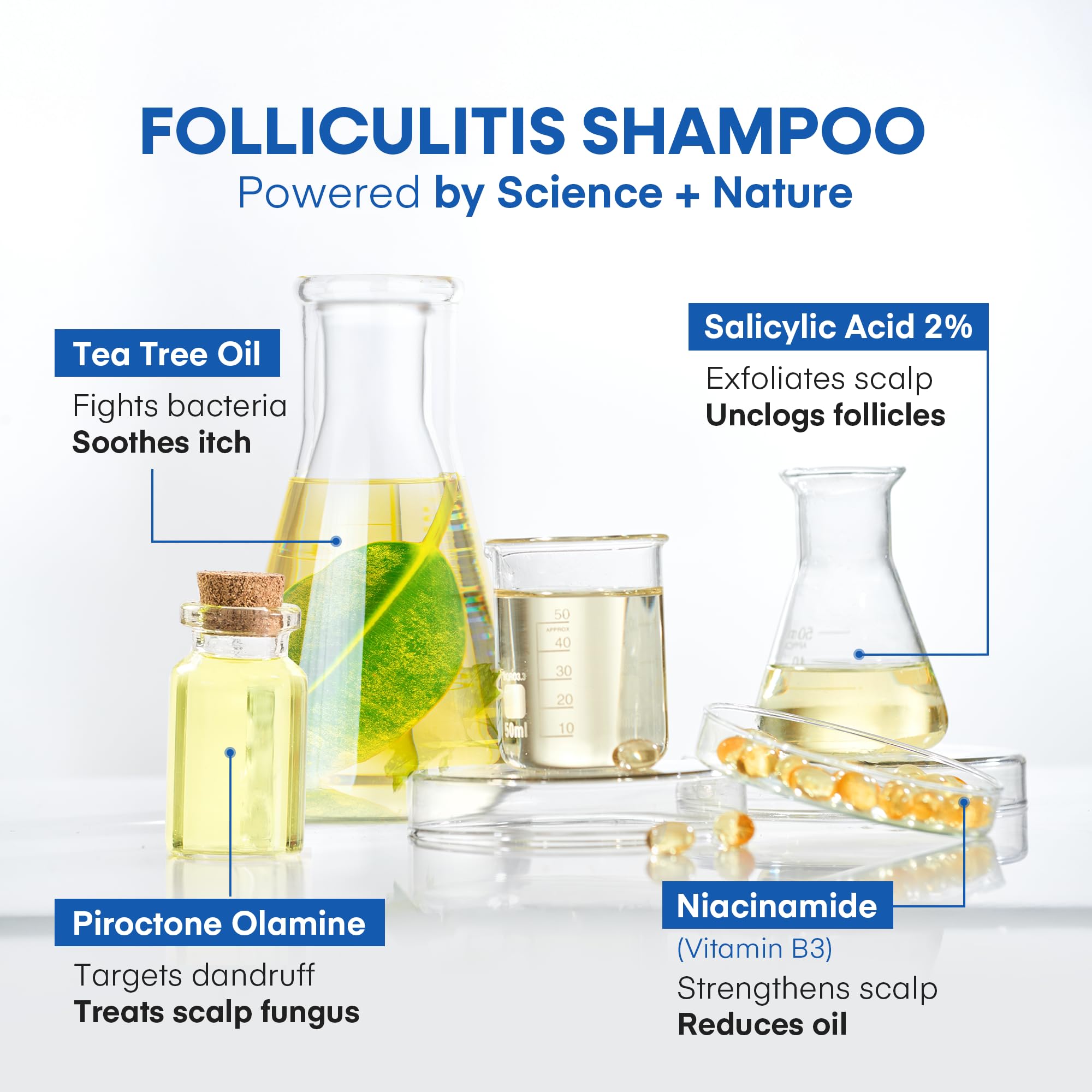 Hermon Shampoing Biotine: cheveux plus forts et densité améliorée.