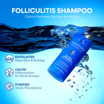 Hermon champú exfoliante con ácido salicílico, elimina piel muerta.