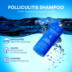 Hermon champú exfoliante con ácido salicílico, elimina piel muerta.