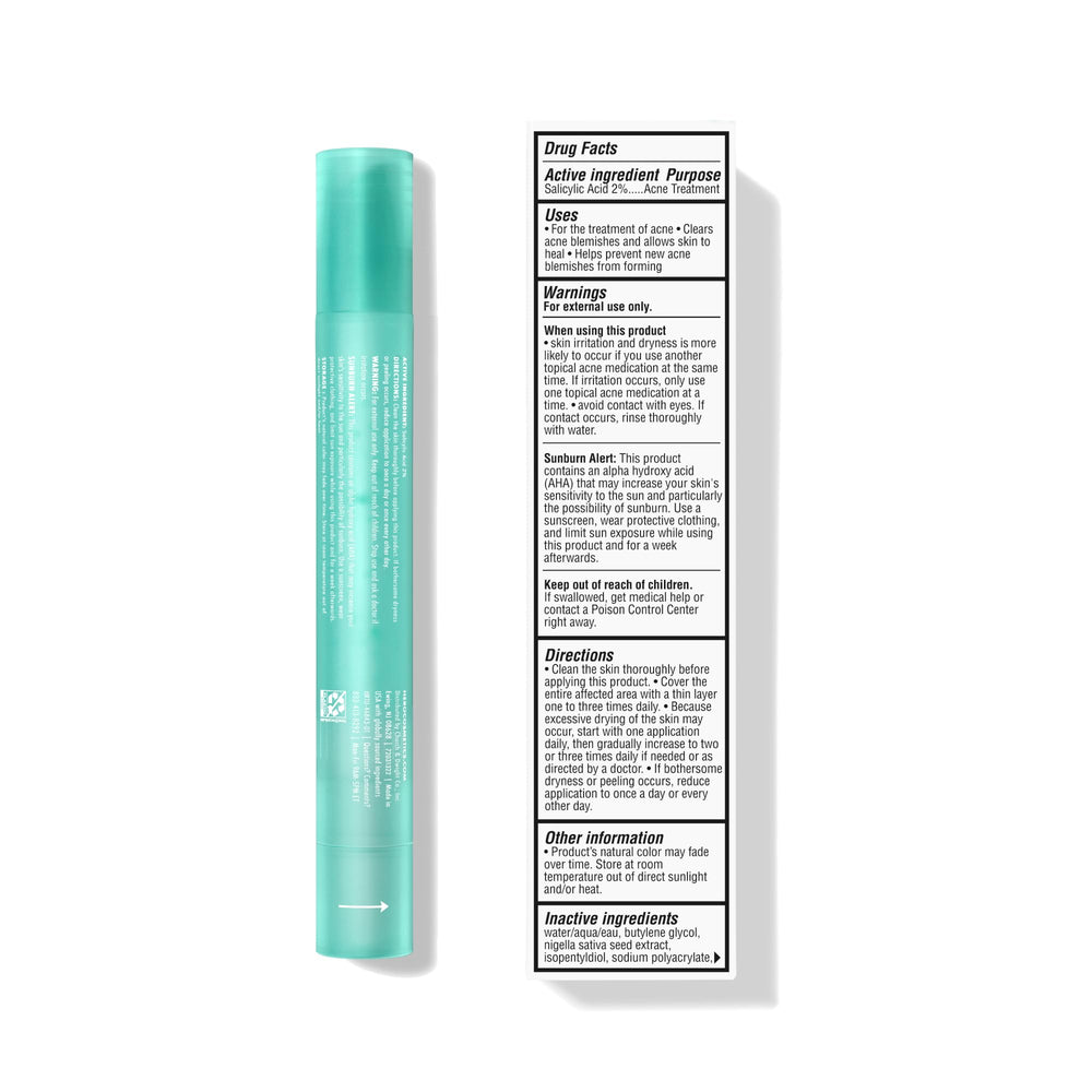 Hero Cosmetics con ácido salicílico 2% para uso puntual en brotes.