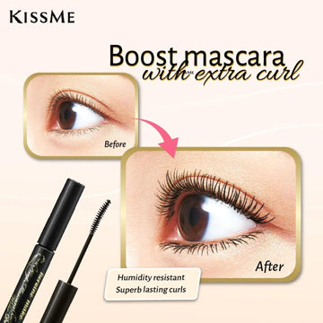 Heroine Make Base Mascara Transparente mejora el rizo con fijación duradera