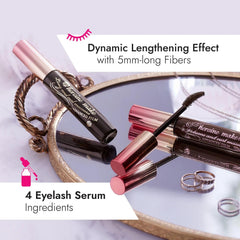 Rímel Heroine Make con aceites camellia y argan para nutrir.