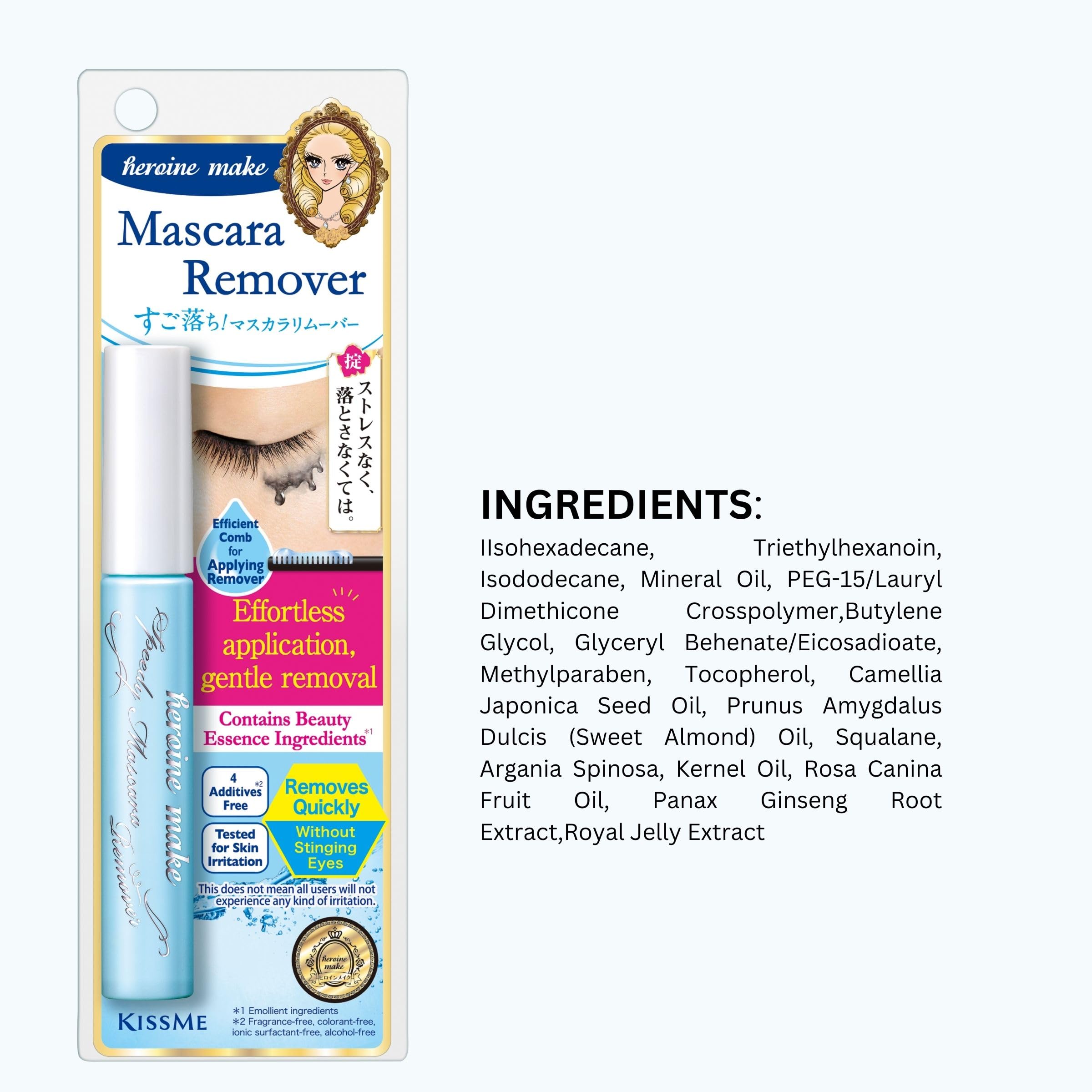 Heroine Make Speedy Mascara Remover: limpieza rápida y suave con agua tibia