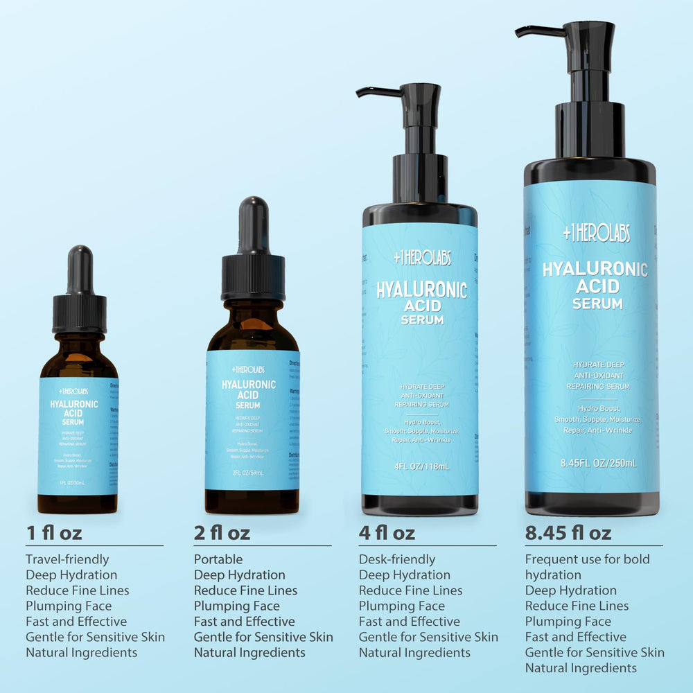 Herolabs serum hialurónico antiarrugas: tono más uniforme