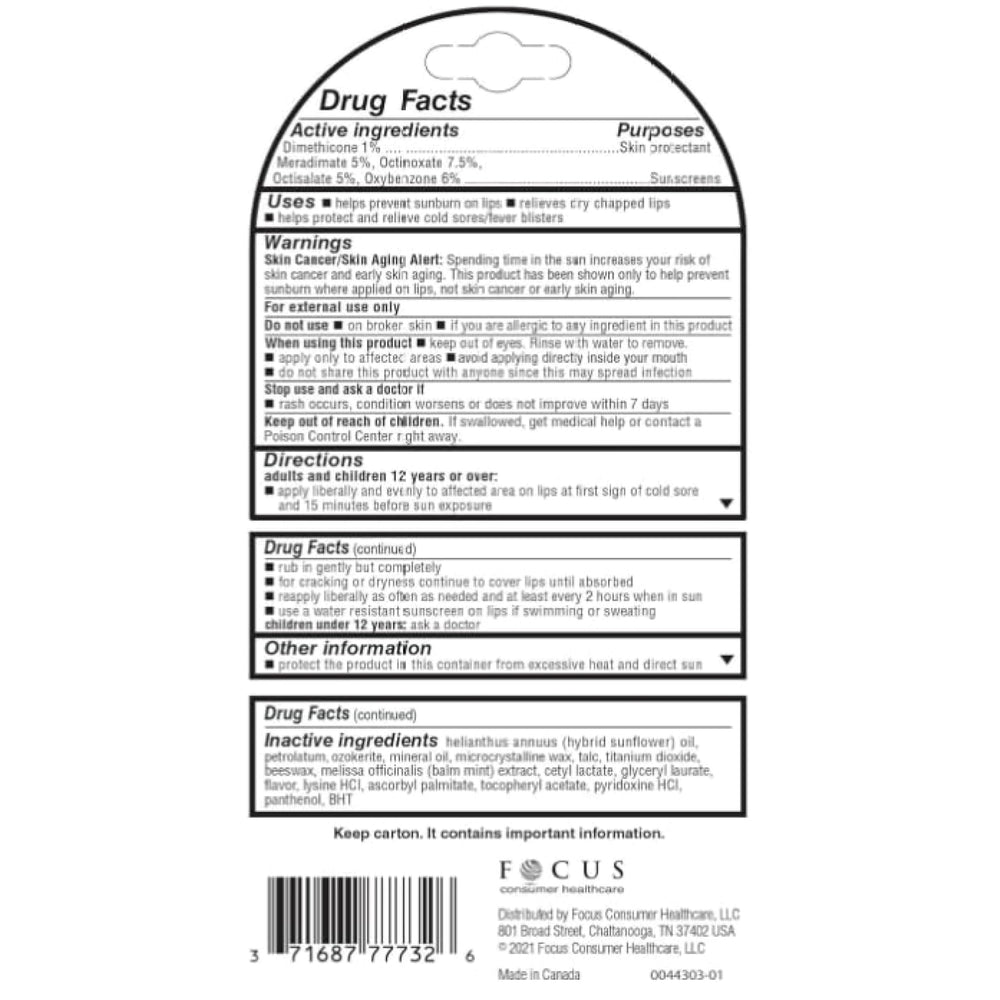 Uso diario preventivo de Herpecin L fuera de casa para mantener la humedad.