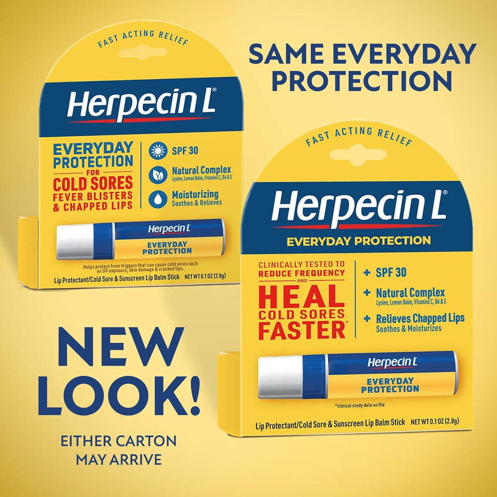 Herpecin L: melisa y lisina para sostener la barrera de los labios.