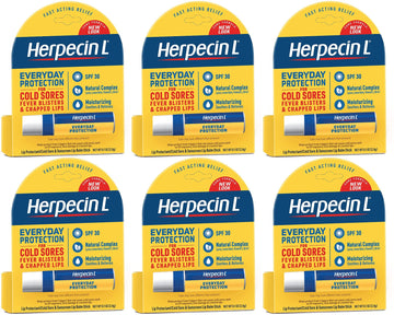 Herpecin L pack compact stick protecteur lèvres SPF30: protection mobile.
