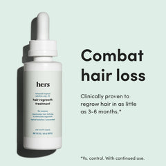 Hers Hair Regrowth, dosificador facilita aplicación precisa y limpia
