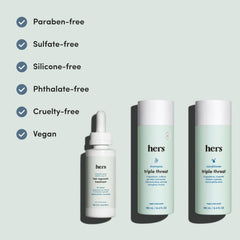 Solución enriquecida de biotina de HIMS & HERS, para cuidado y fortalecimiento.