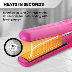 HerStyler Colorful Seasons plancha con voltaje dual para viajes internacionales