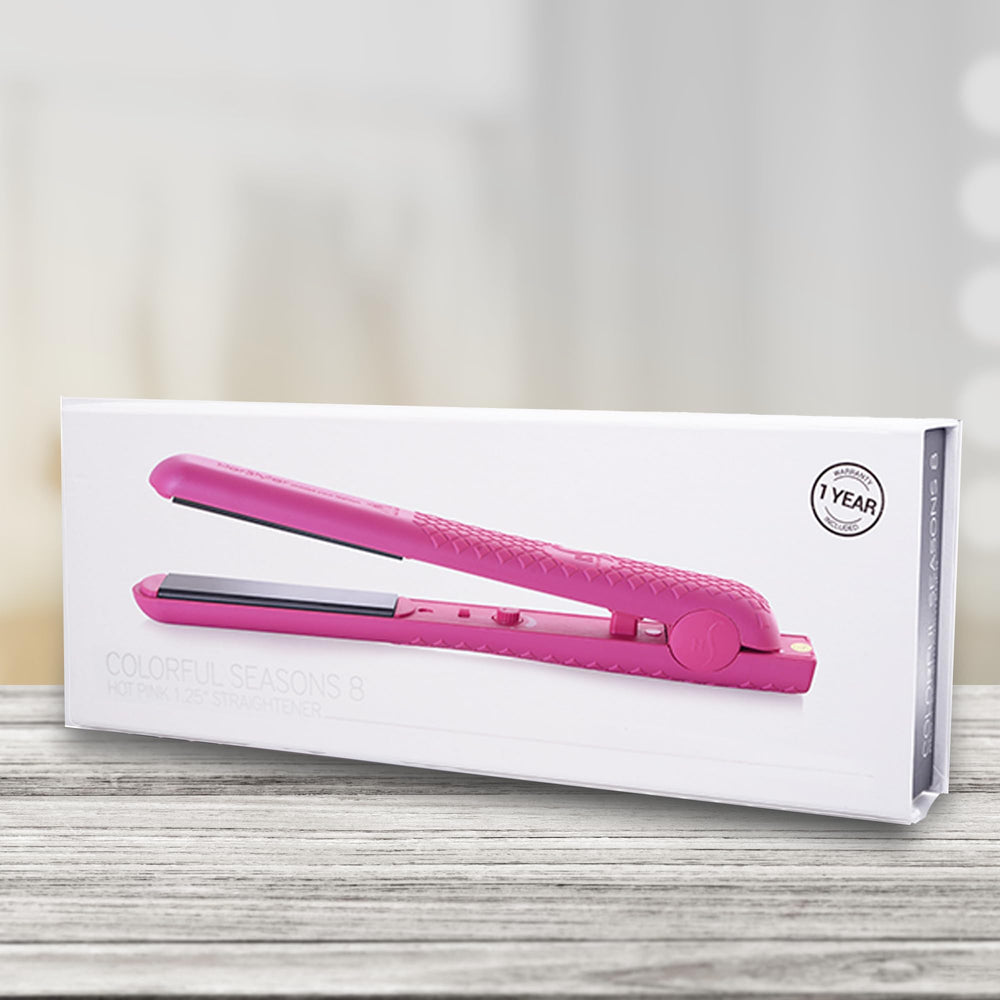 HerStyler Colorful Seasons plancha para uso diario y resultados lisos