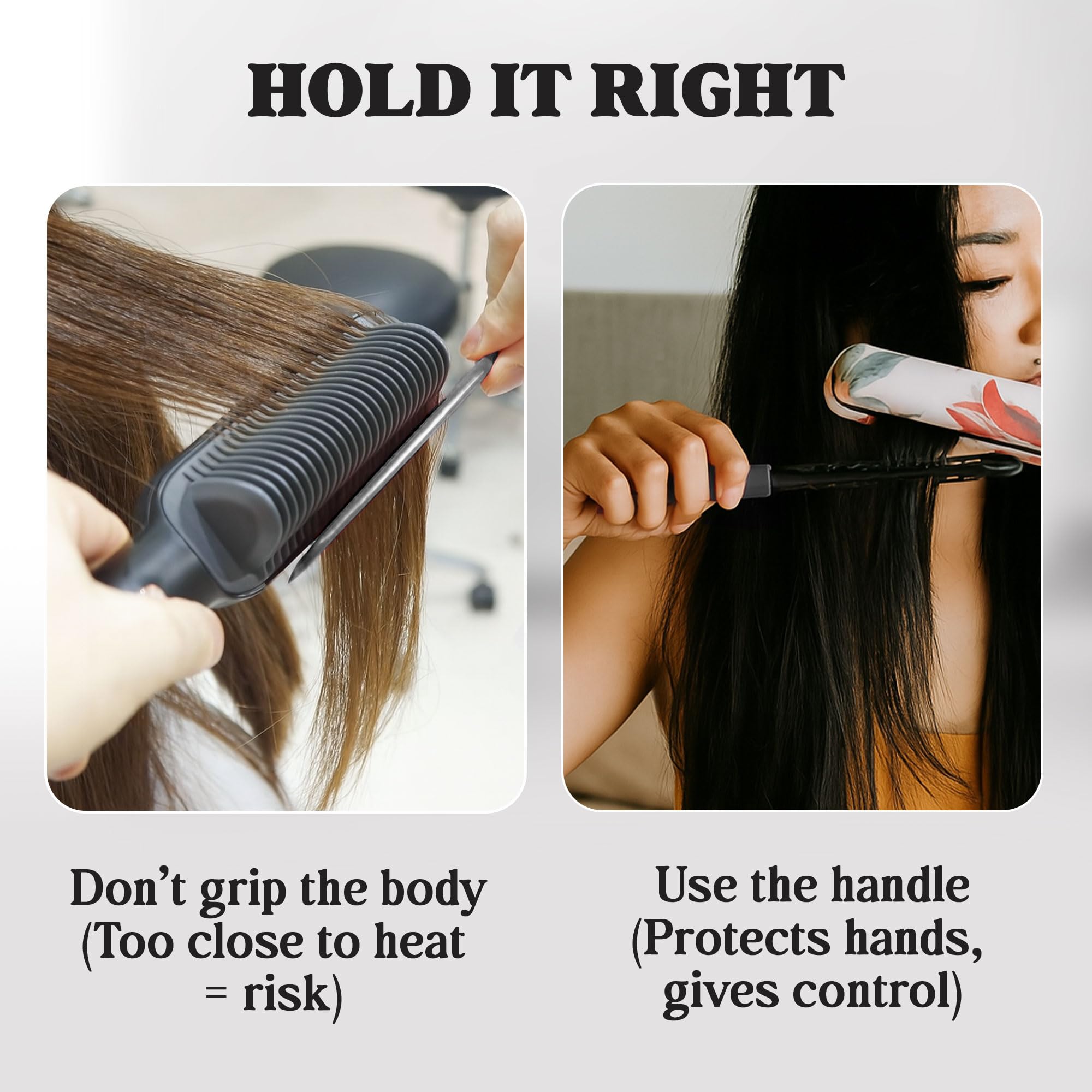 HerStyler Limpieza fácil para mantenimiento rápido