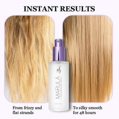 HerStyler Marula Hair Serum, brillo: cabello suave y radiante