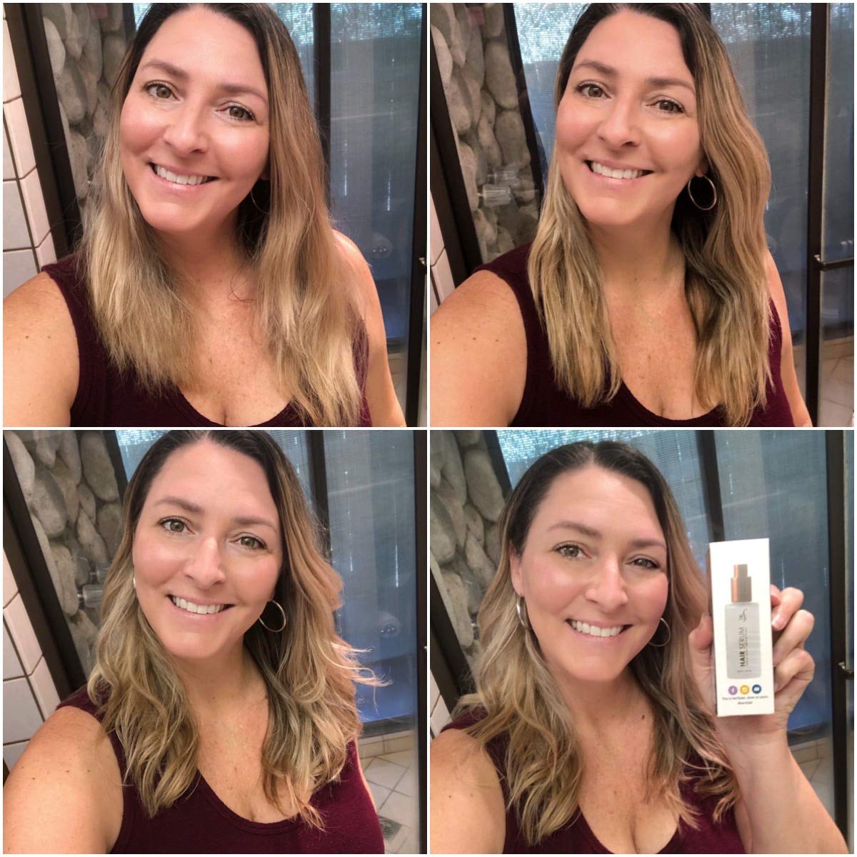 HerStyler Serum, desenreda y facilita el peinado diario.
