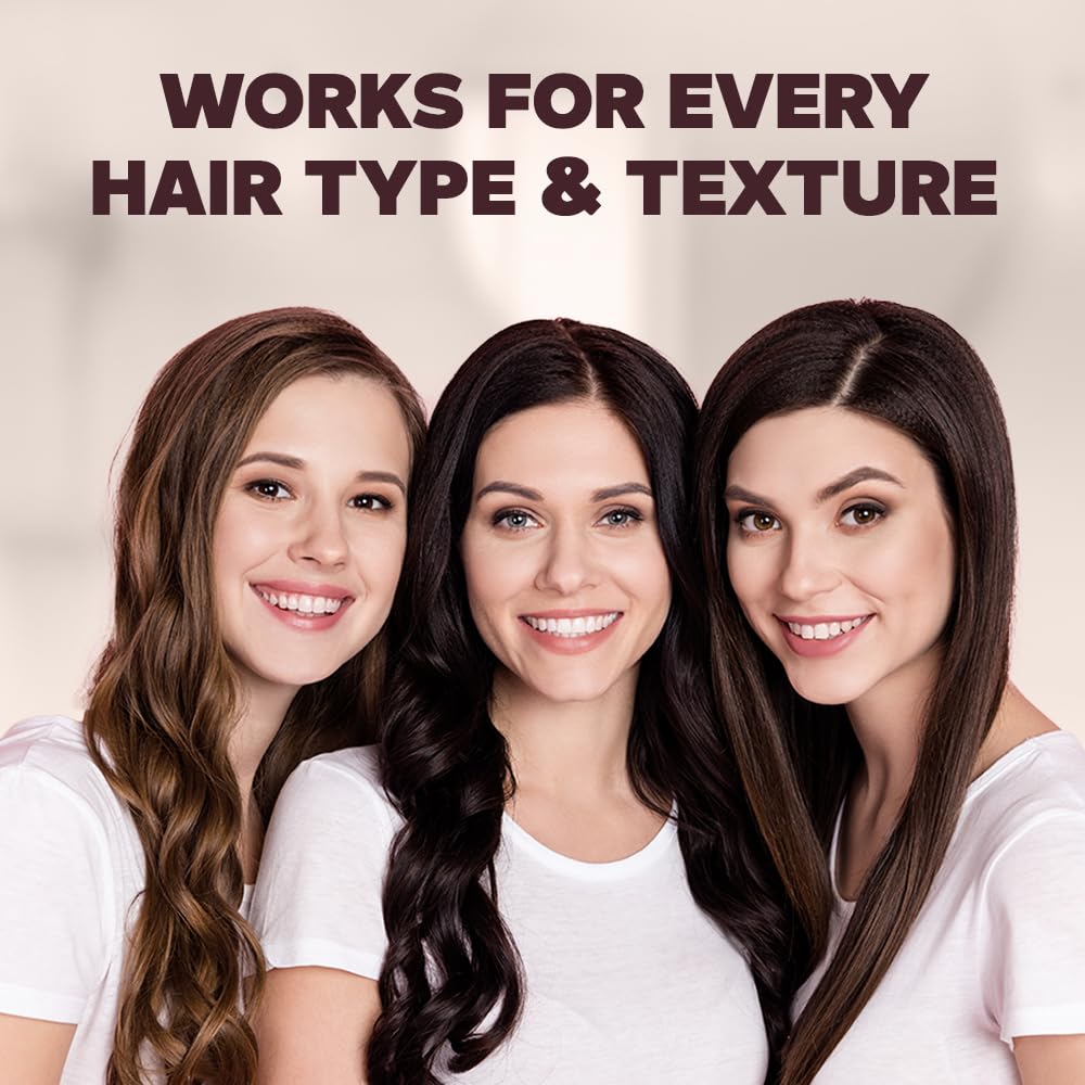 HerStyler Serum mejora la manejabilidad para peinados más fáciles.