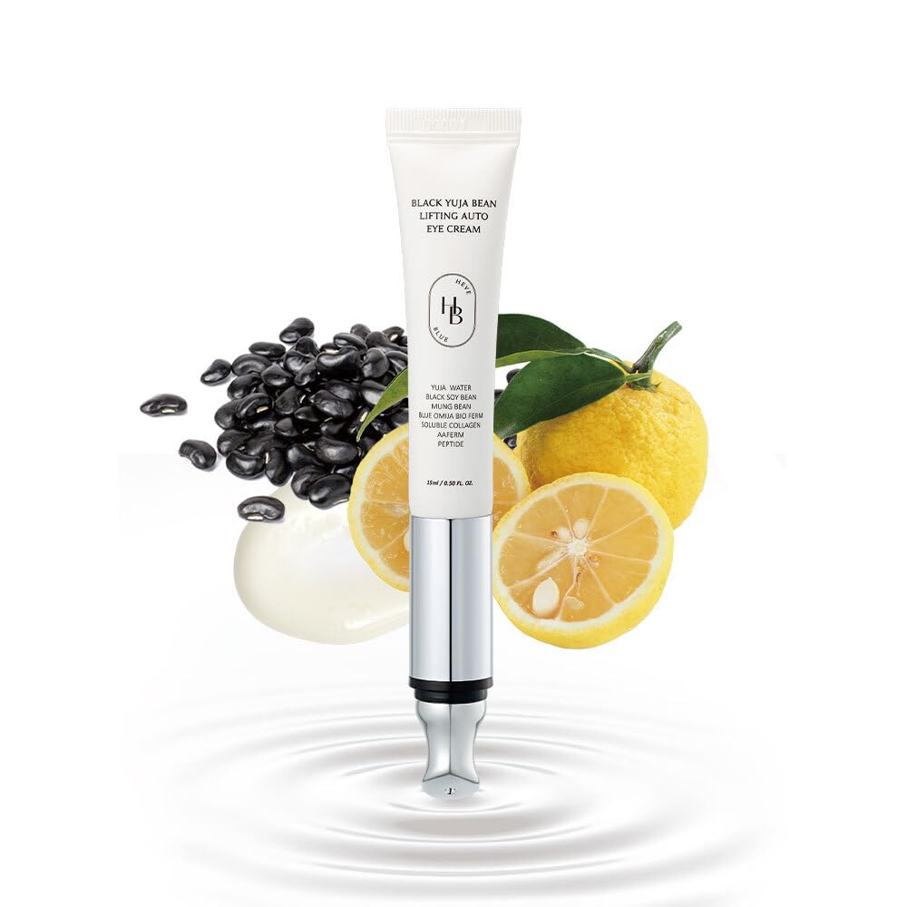 HEVEBLUE crema ojos lifting yuja: textura suave para contorno de ojos sensible