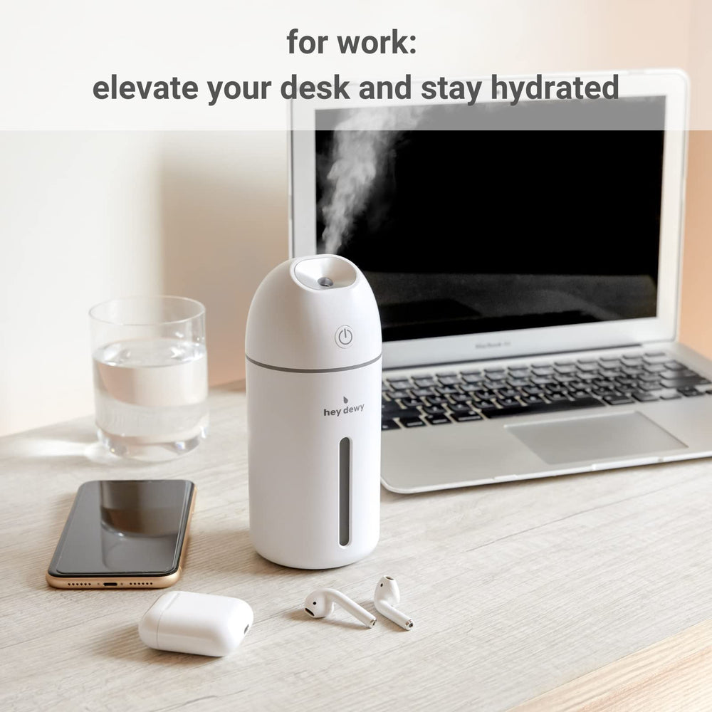 Hey Dewy luz suave de ambiente: iluminación agradable para sesiones de cuidado.