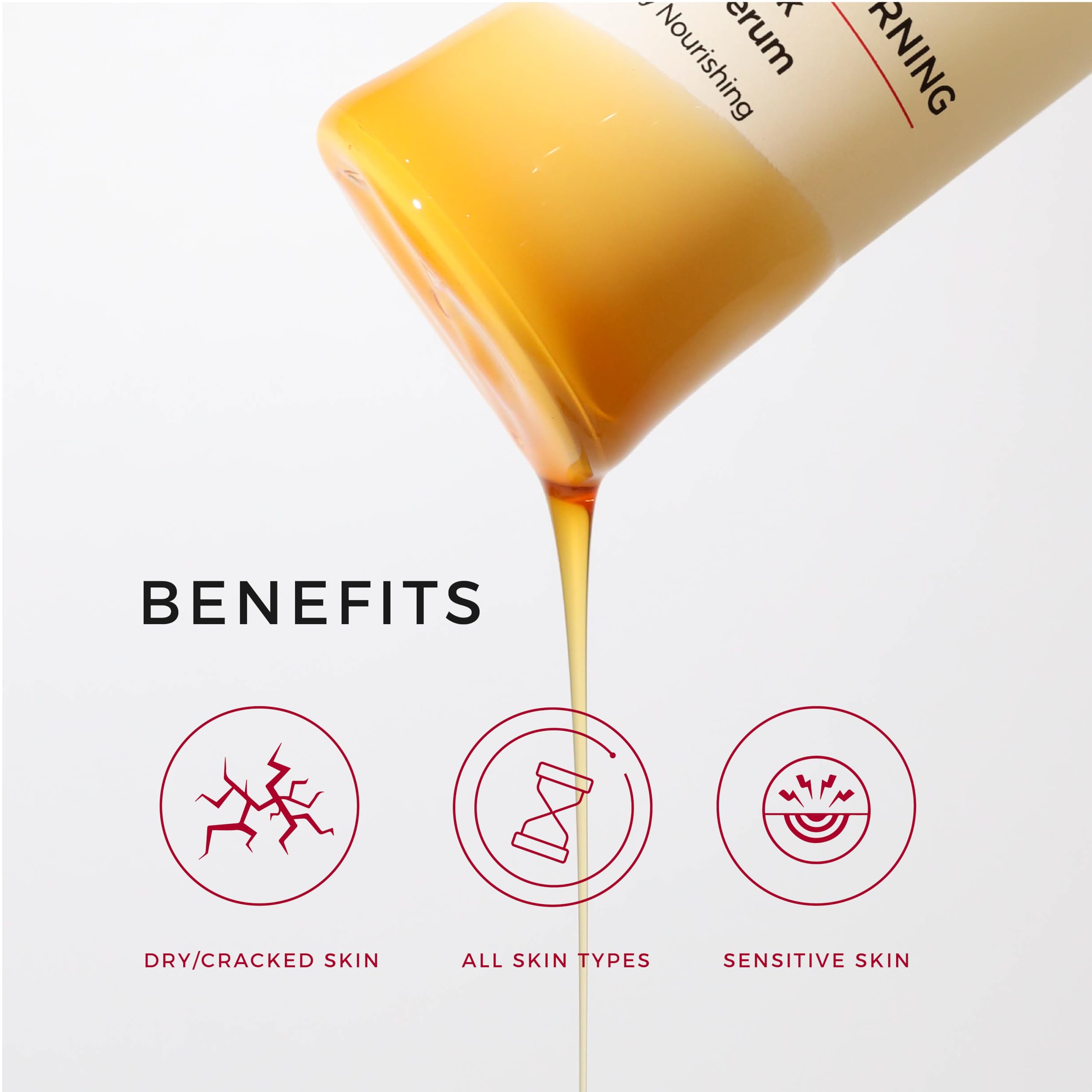 Hey Honey Sérum Sedoso de la Mañana, miel orgánica para nutrición y brillo de la piel