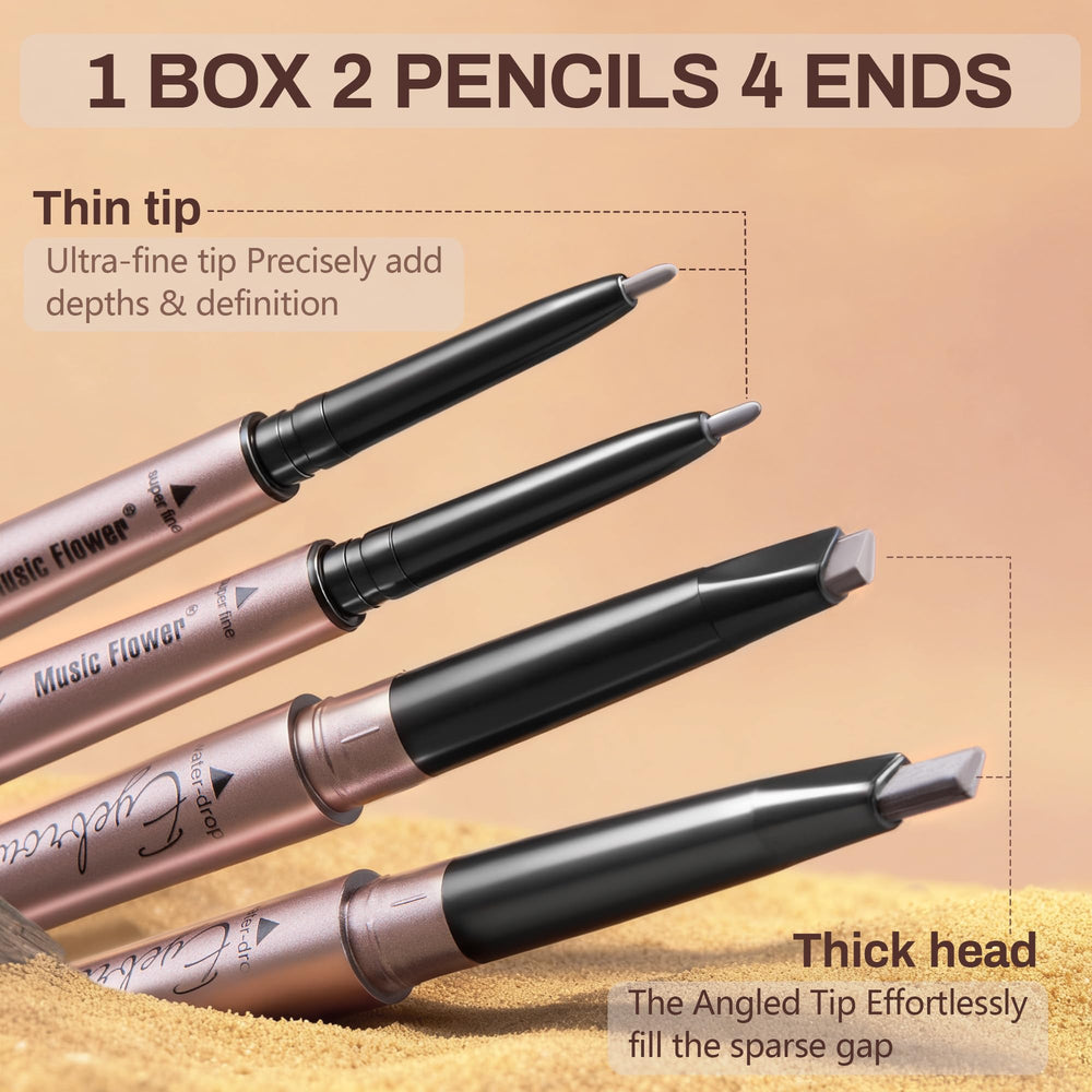 HeyBeauty Cejas: punta de 1,5 mm para trazos finos y controlados
