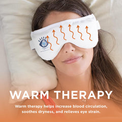 Heyedrate compresa ocular descanso termico para relajación.