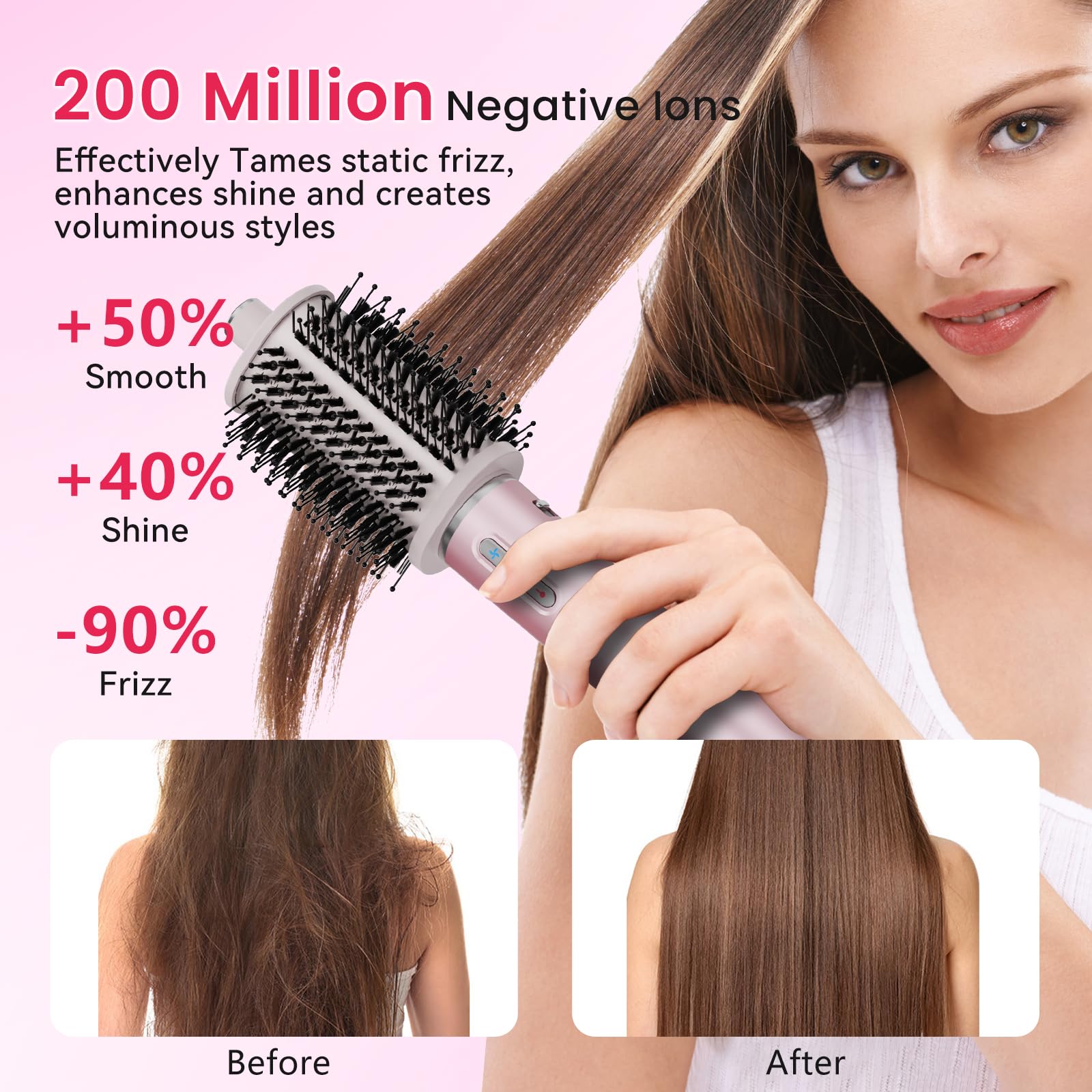 Heyfeel 5 en 1 Styler con enchufe ALCI de seguridad