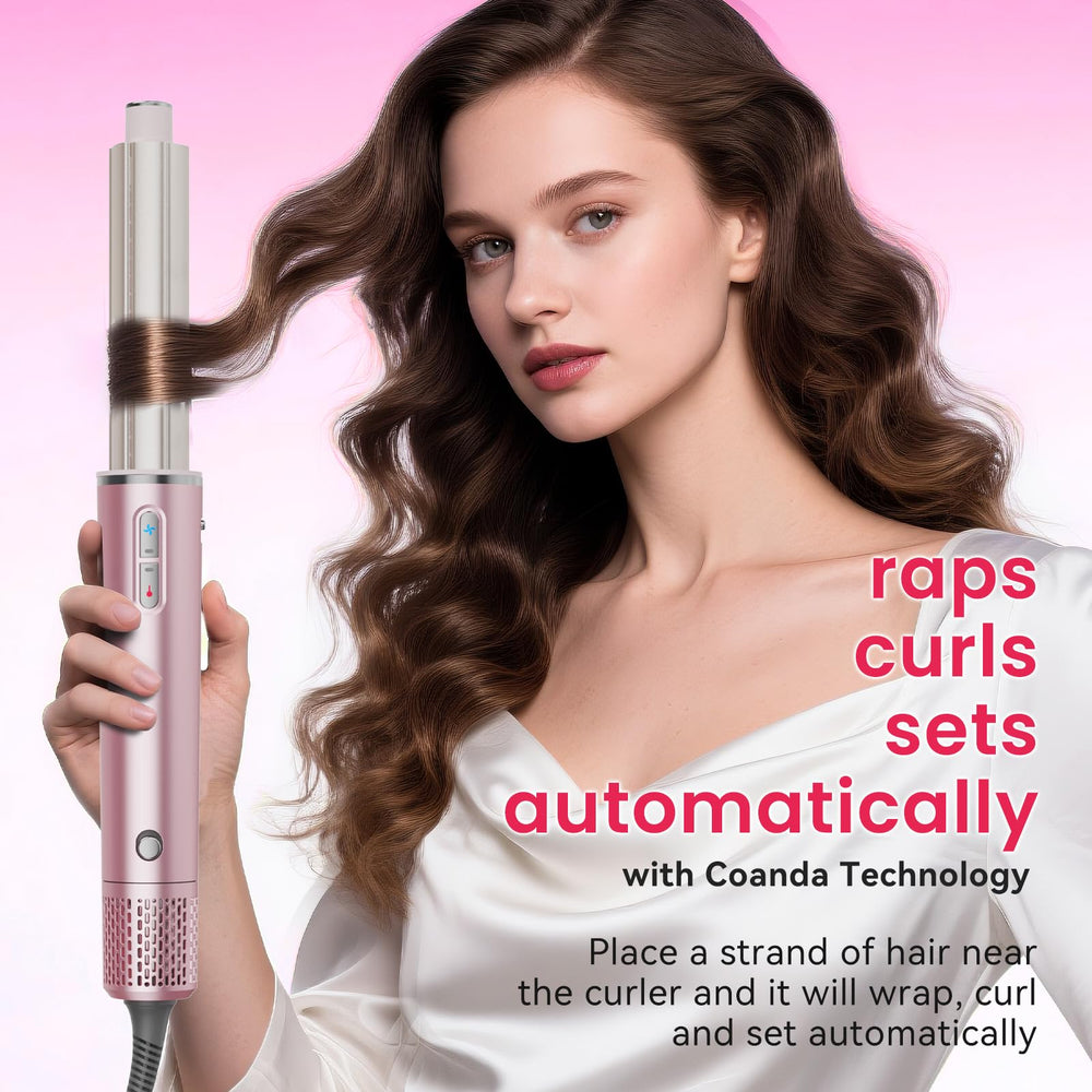 Heyfeel 5 en 1 Styler con iones negativos para menos frizz