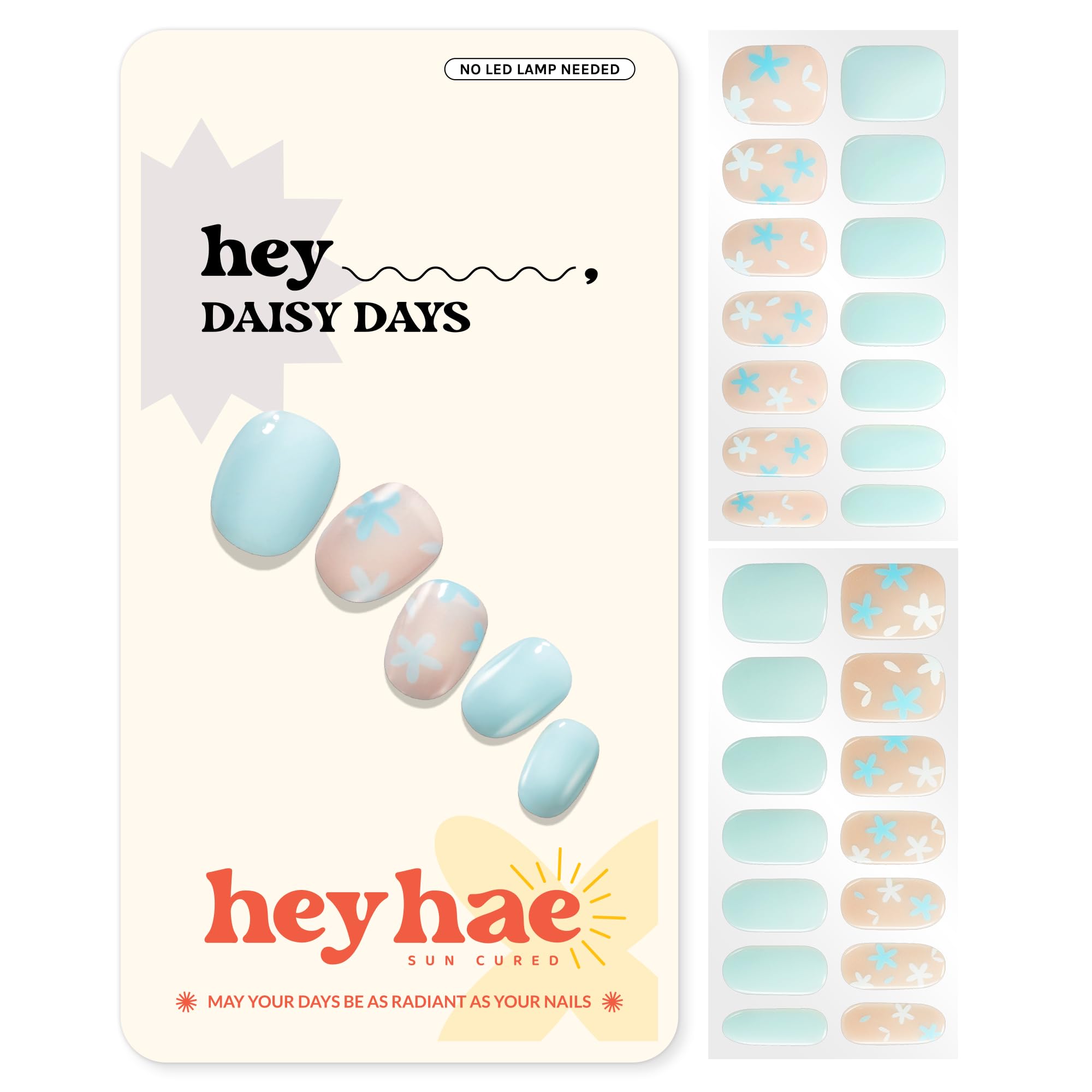 Heyhae cintas gel semicuradas para uñas con acabado suave y duradero