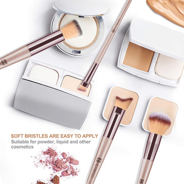 HEYMKGO Pincel corrector para cobertura precisa de imperfecciones.