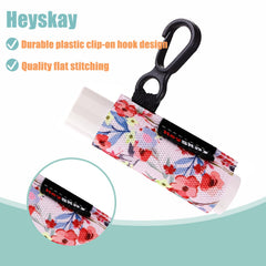 HEYSKAY portabalsamo labial elastico, lateral a la vista para balance visual.