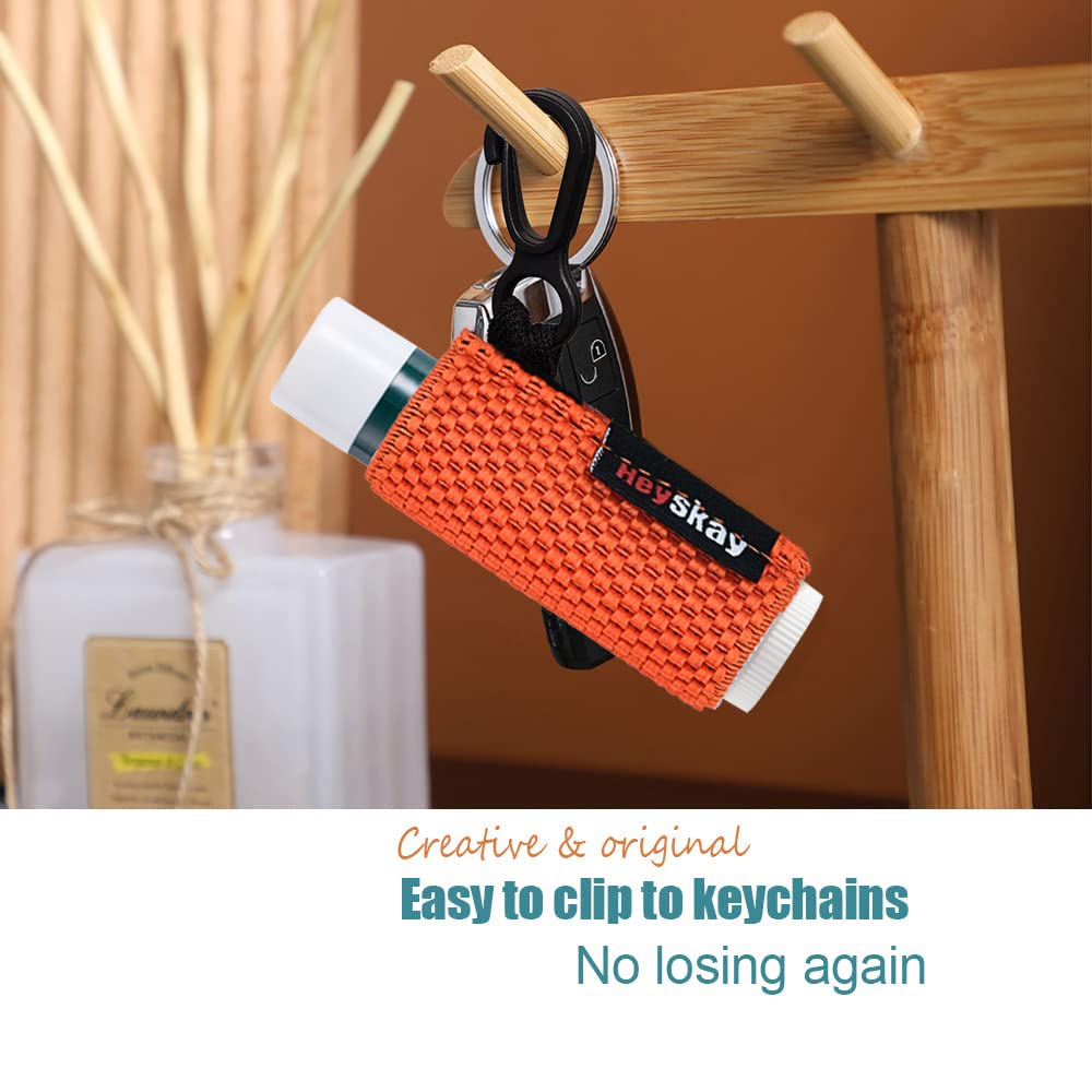 HEYSKAY Portabalsamo diseño unico, regalo práctico para amigas.