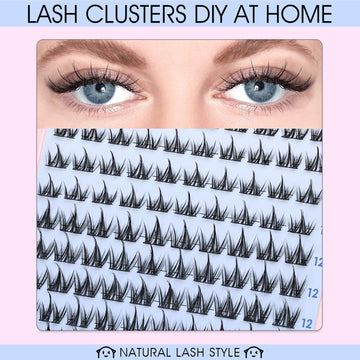 HEYWINK Manga Lash Clusters Pinza para colocación precisa