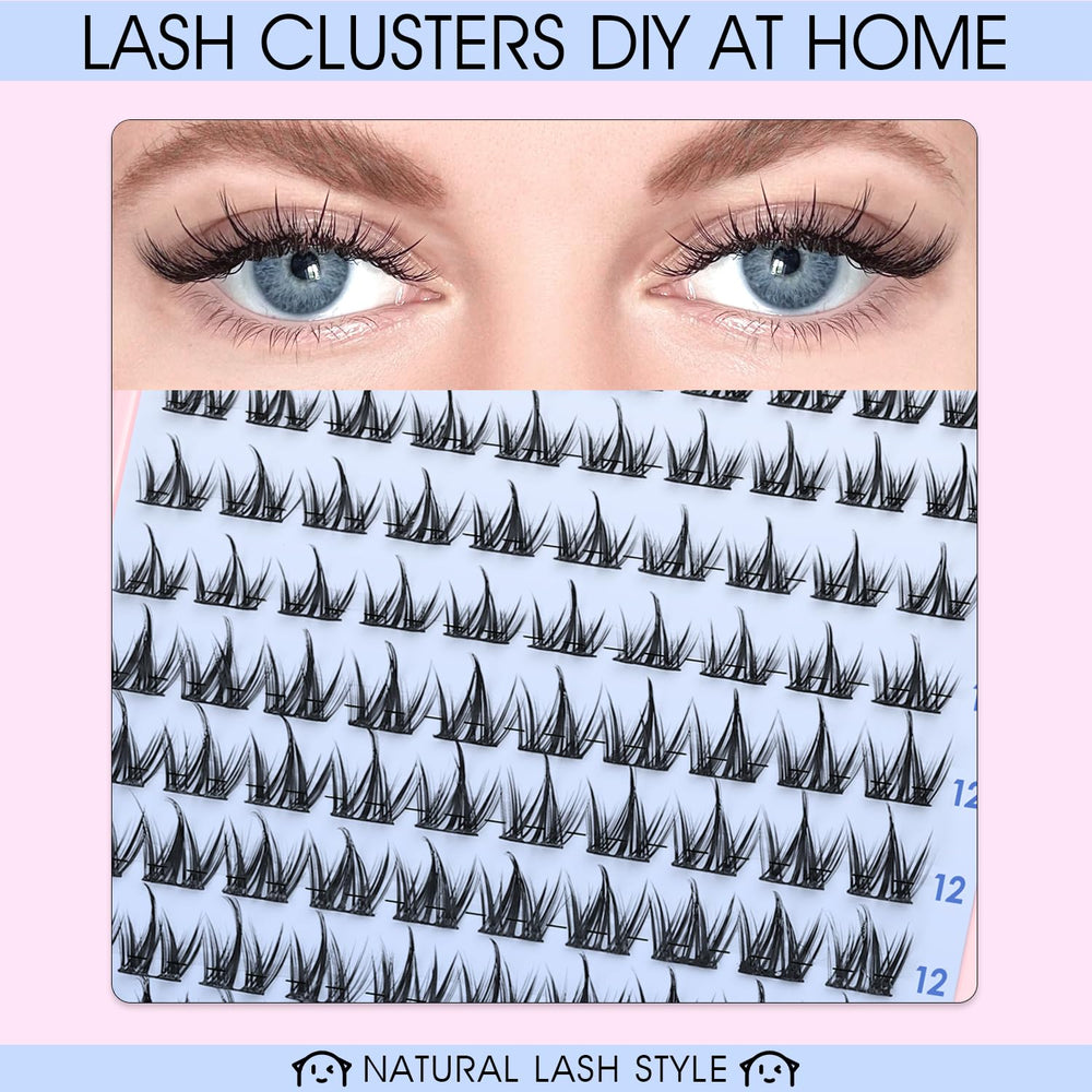 HEYWINK Manga Lash Clusters Pinza para colocación precisa