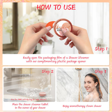 HFHO pastilla de vapor para ducha limon, toque cítrico para revitalizar