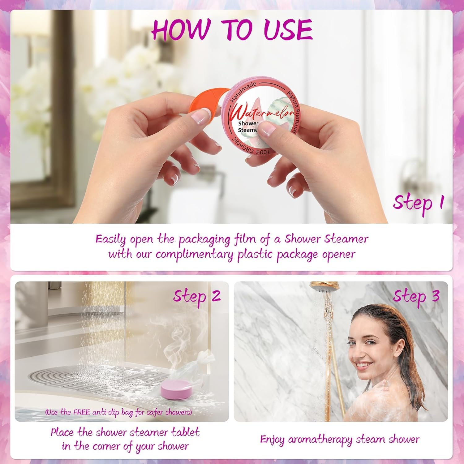 HFHO Shower Steamer Menta: sensación fresca para activar los sentidos.
