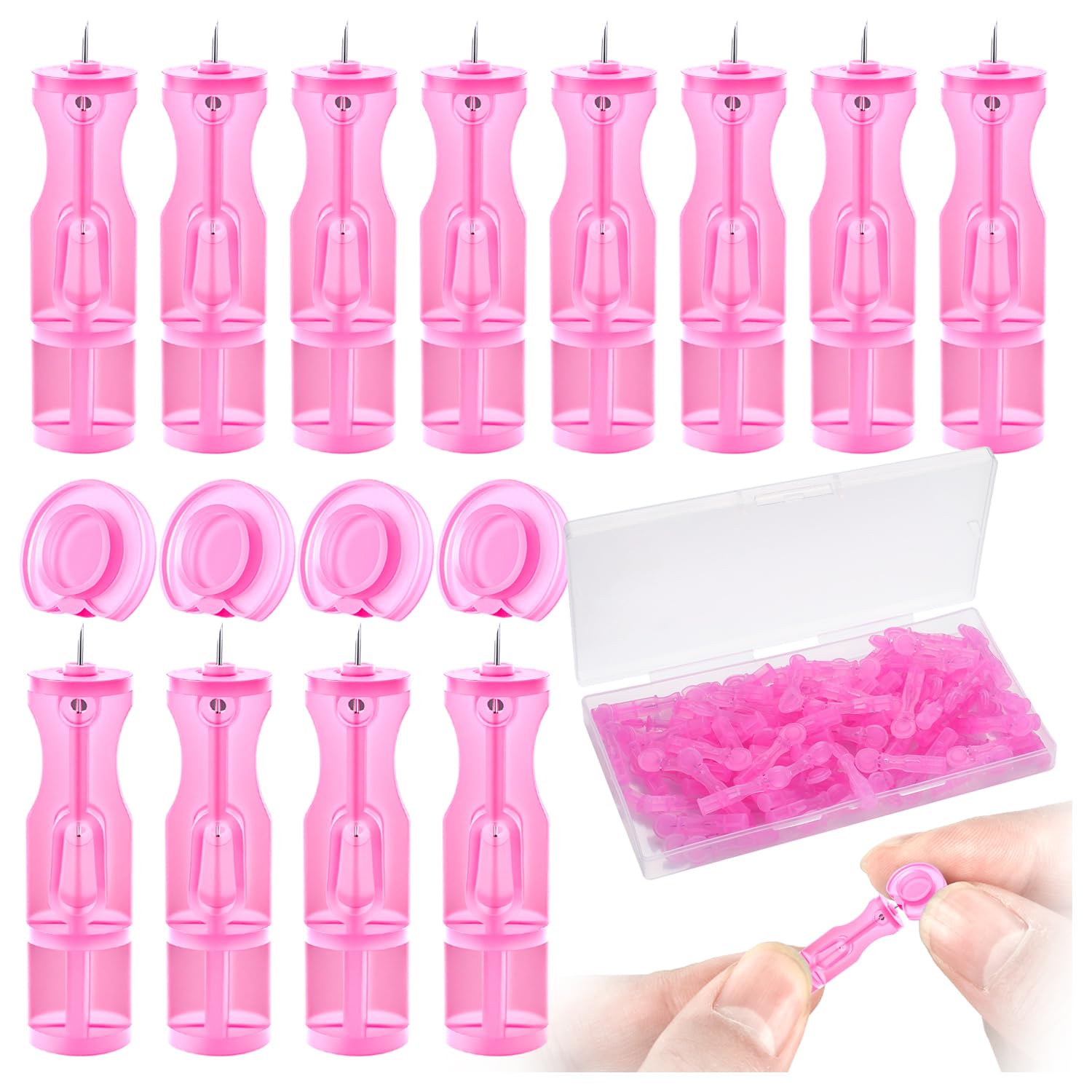 HFWTWPY lancetas para extracción facial, precisión para puntos negros.