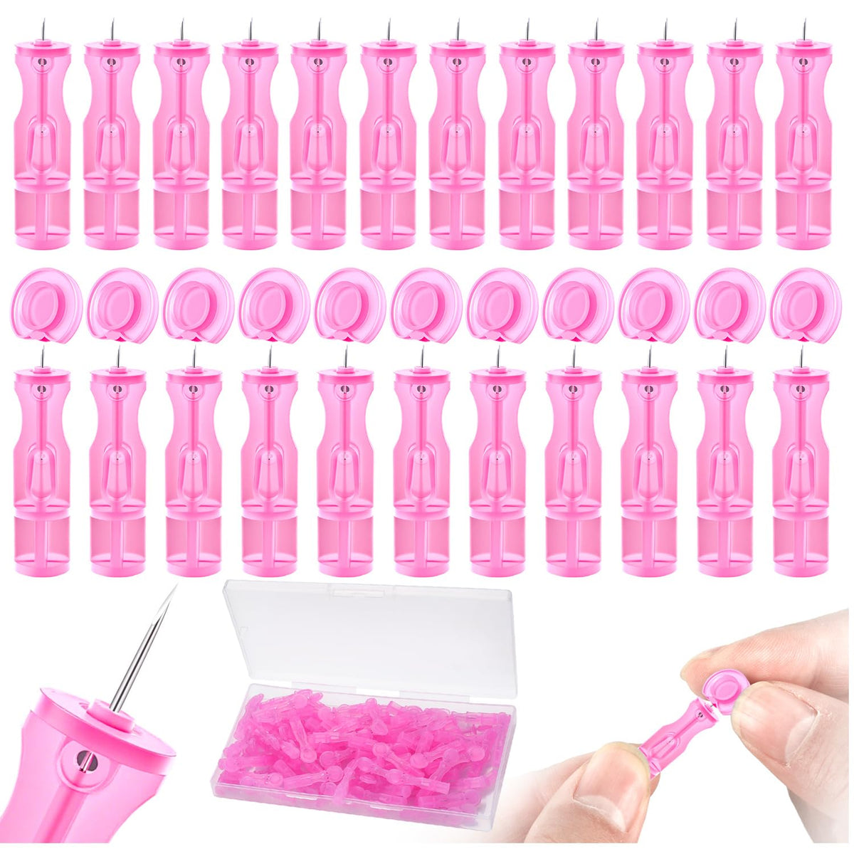 Lancetas HFWTWPY para extracción facial con punta estéril y precisión