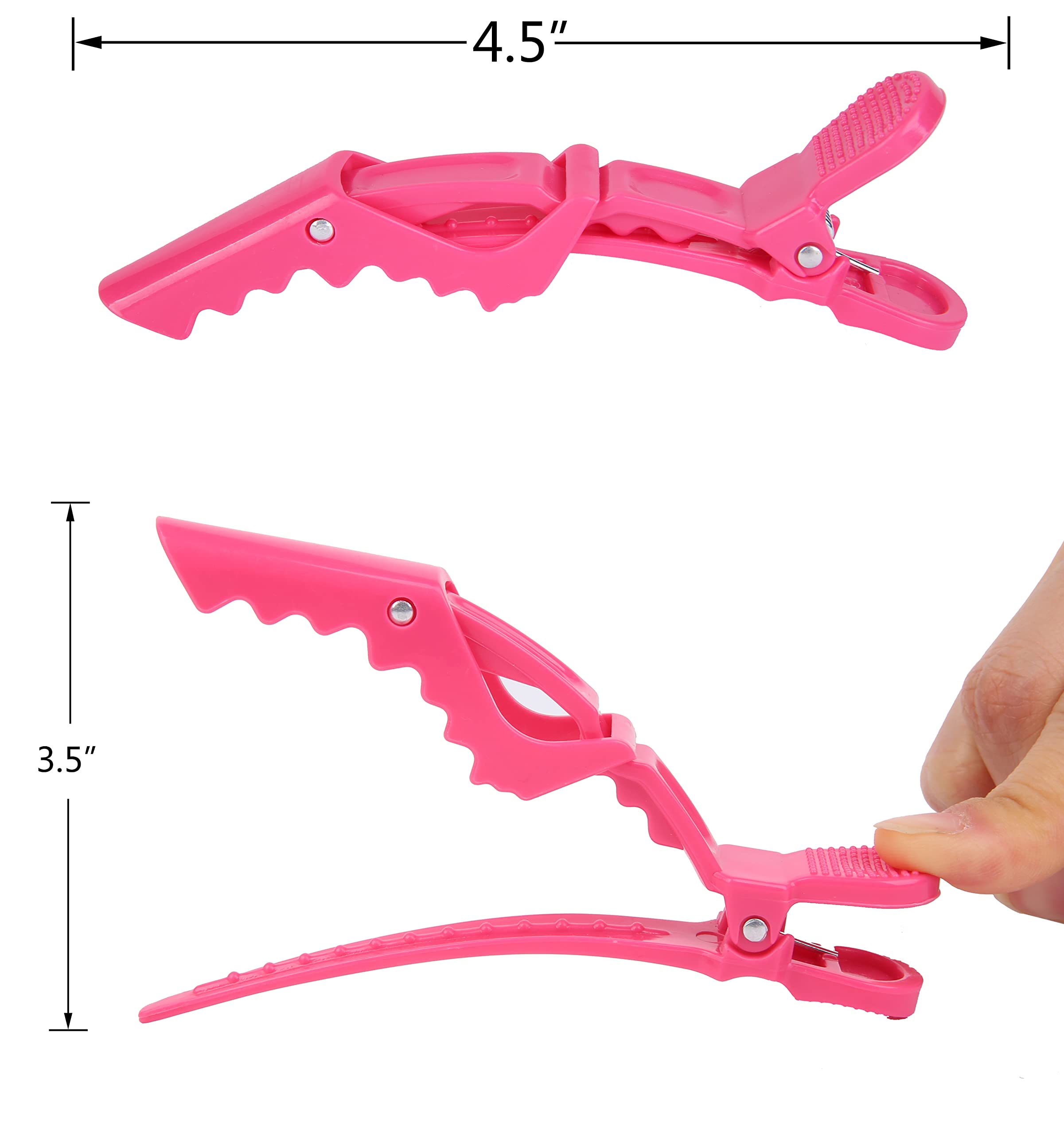 HH&LL clip de doble articulación para trenzas y secciones precisas