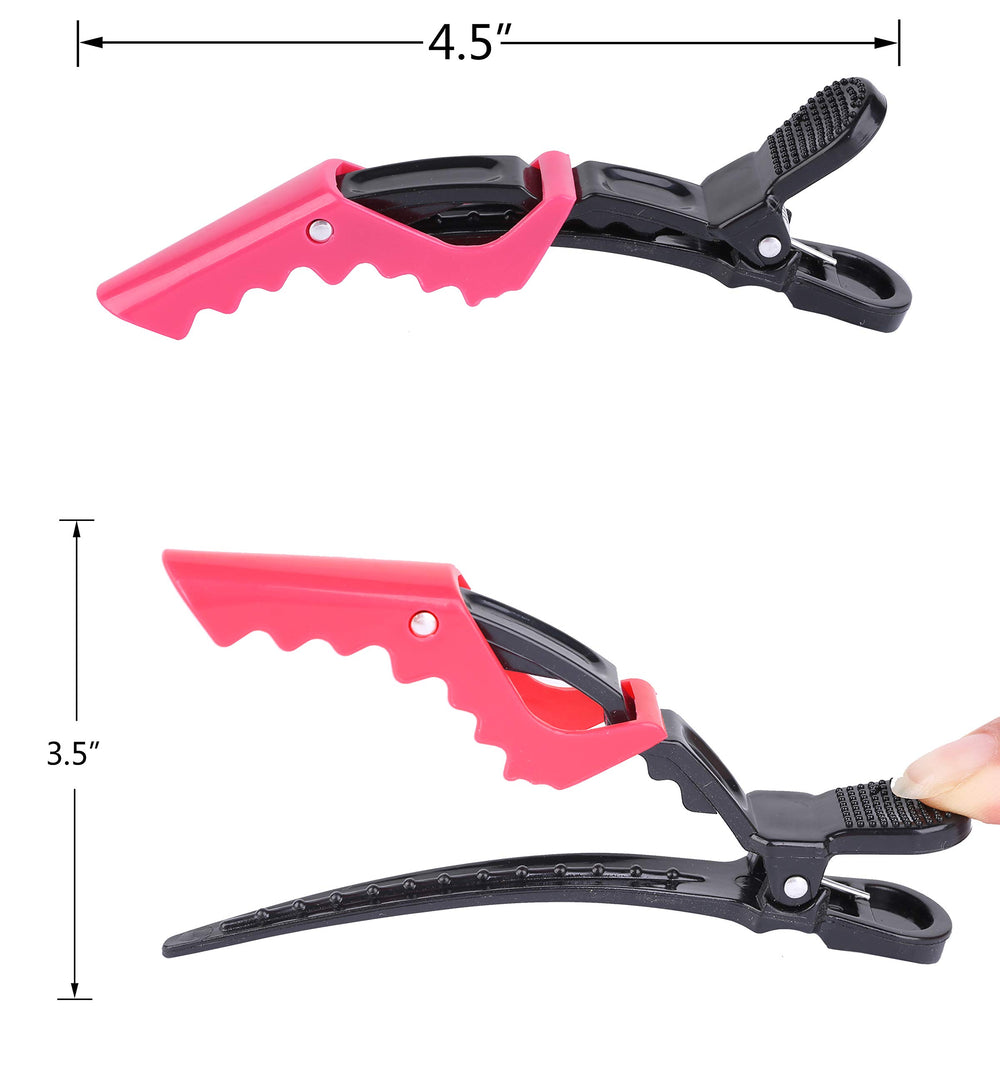 HH&LL clips seccionadores de estilo profesional para particionar el cabello con precisión.