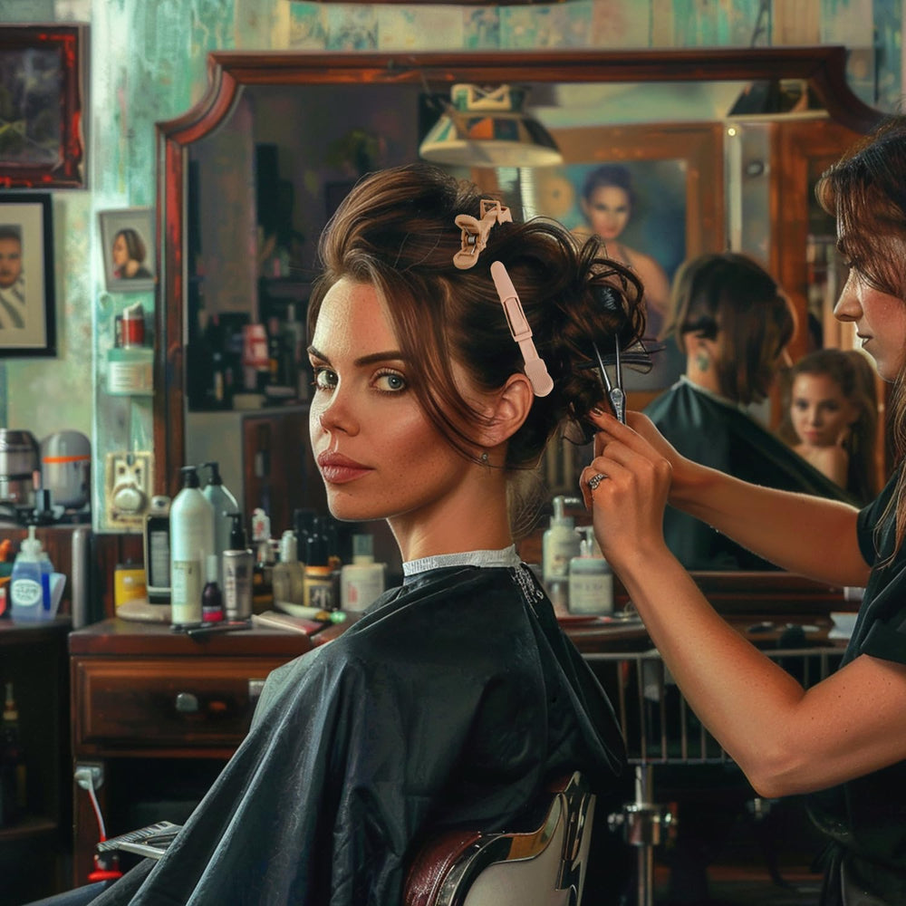 HH&LL clip cocodrilo antideslizante, mantiene el cabello en su lugar.
