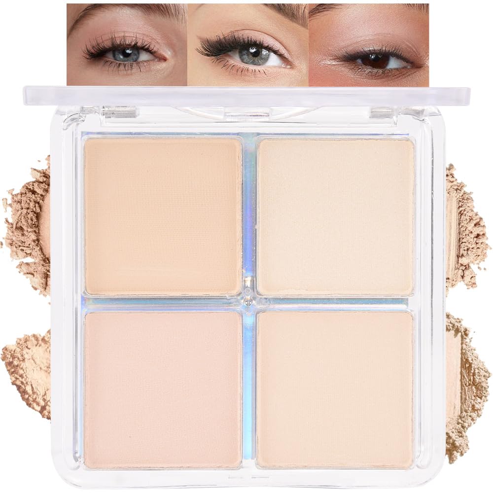 Sombra nude neutra de HHLTOH para looks diarios suaves y duraderos.