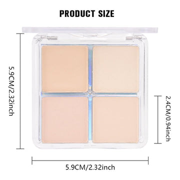 Paleta HHLTOH ideal para looks versátiles y retoques rápidos.