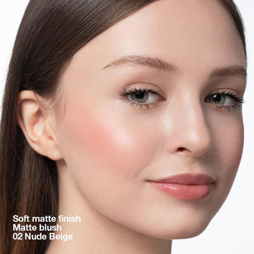 HHLTOH pigmento suave nude beige para contorno ligero.