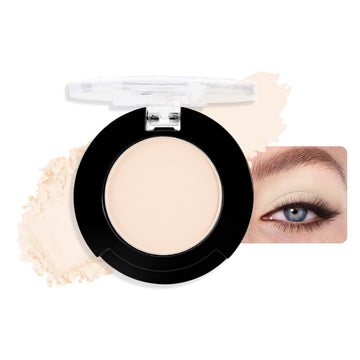 HHLTOH sombra de ojos mate neutra clara para un look suave y natural
