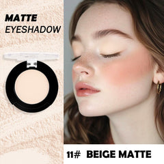 HHLTOH sombra de ojos tono piel beige suave para cobertura uniforme durante todo el día