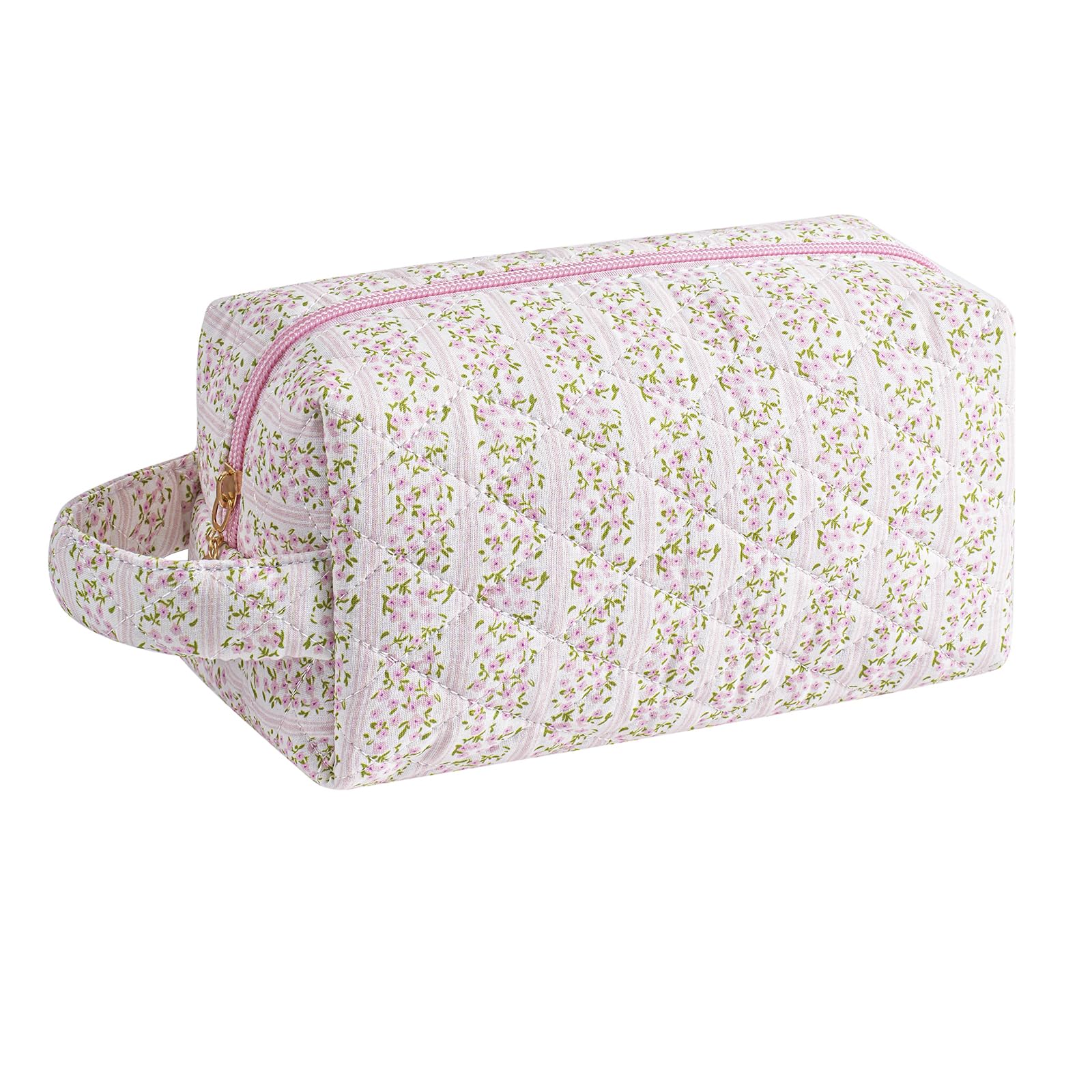 HHQQWZ Bolsa de Maquillaje gran-capacidad ideal para viaje o uso diario.