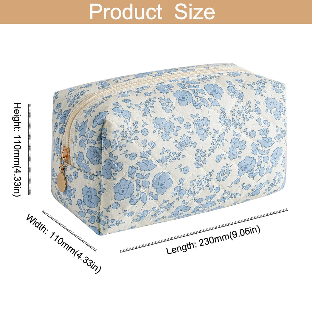 HHQQWZ bolso maquillaje gran capacidad para transportar accesorios.